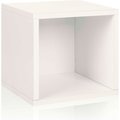 Way Basics Way Basics Eco Stackable Storage Cube, White BS-285-340-320-WE